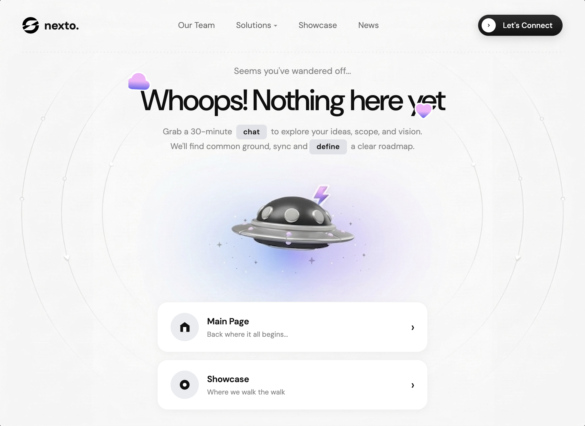 Nexto 404 网页预览