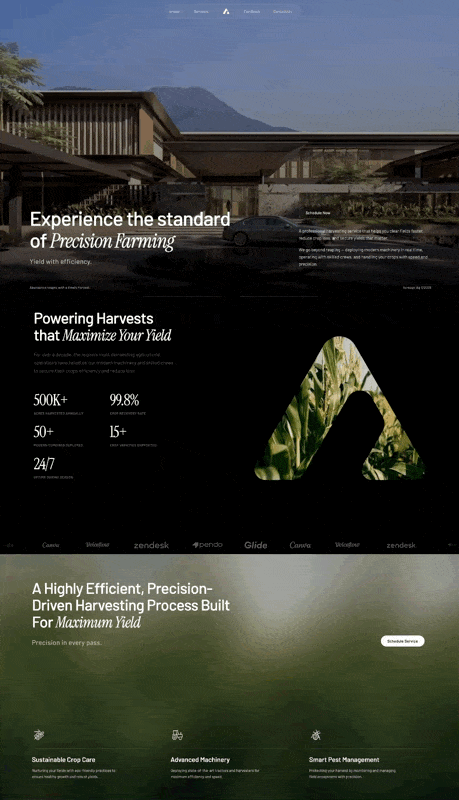 Acreage Farming 网页预览