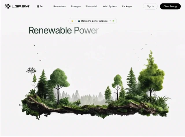 Naturecore SaaS 网页预览