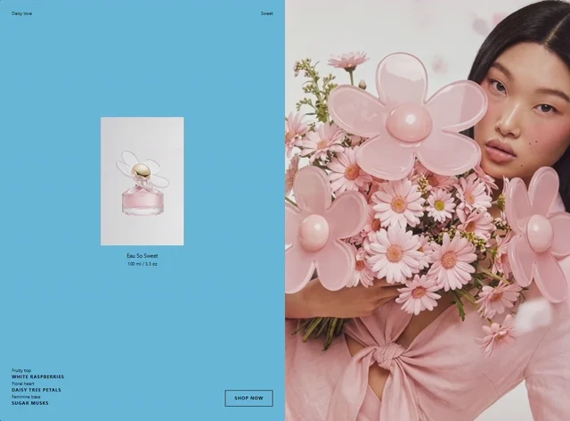 Daisy Sweet 网页预览