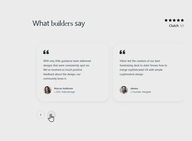 Feedback Slider 网页预览