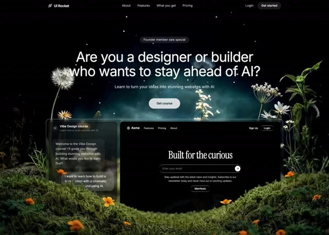 Growth Marketing SaaS 网页预览