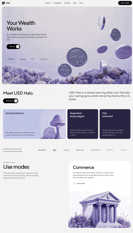USD Halo 网页预览