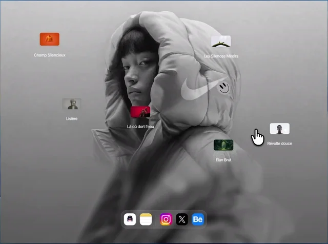 Interactive Portfolio 网页预览