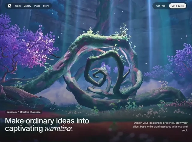 Luminara 网页预览