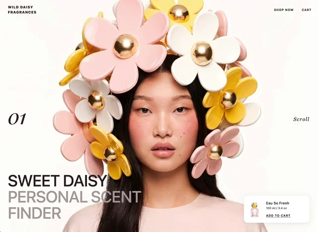Daisy Shop 网页预览