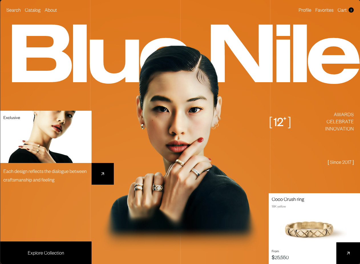 Jewelry Store 网页预览