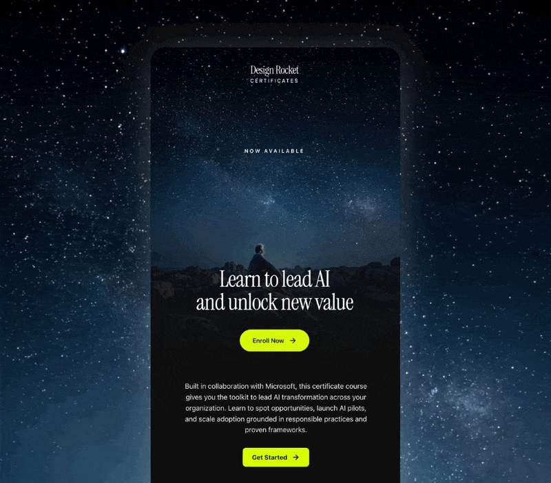 Email Marketing 网页预览