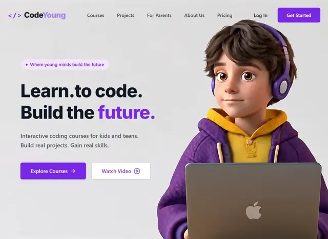 Codeyoung 网页预览