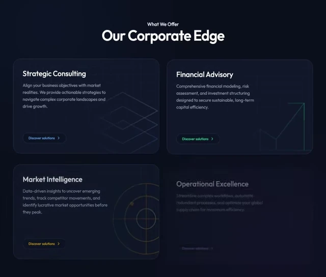 Services - Corporate Edge 网页预览