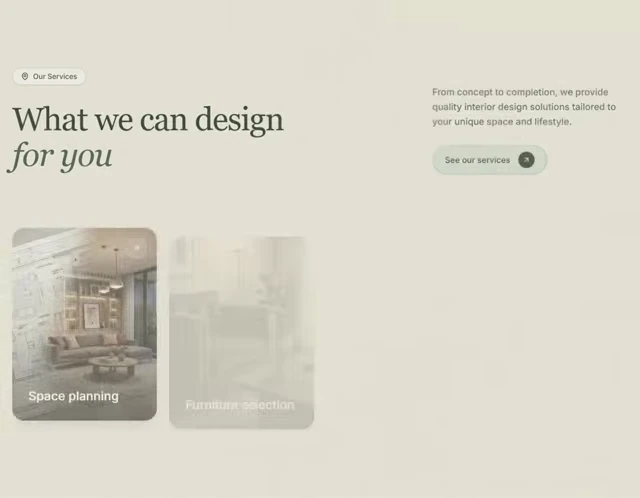 Services - Elegant 网页预览