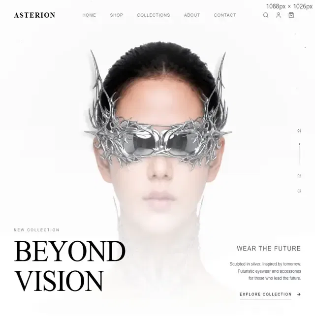 Unmask Hero 网页预览