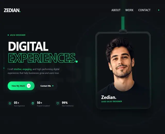Zedian 网页预览