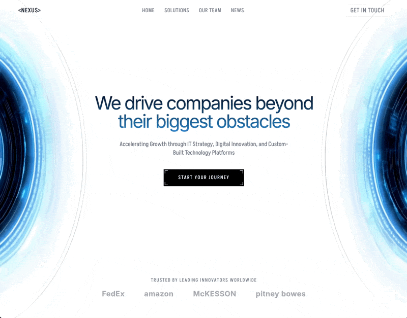 Nexus IT Solutions 网页预览