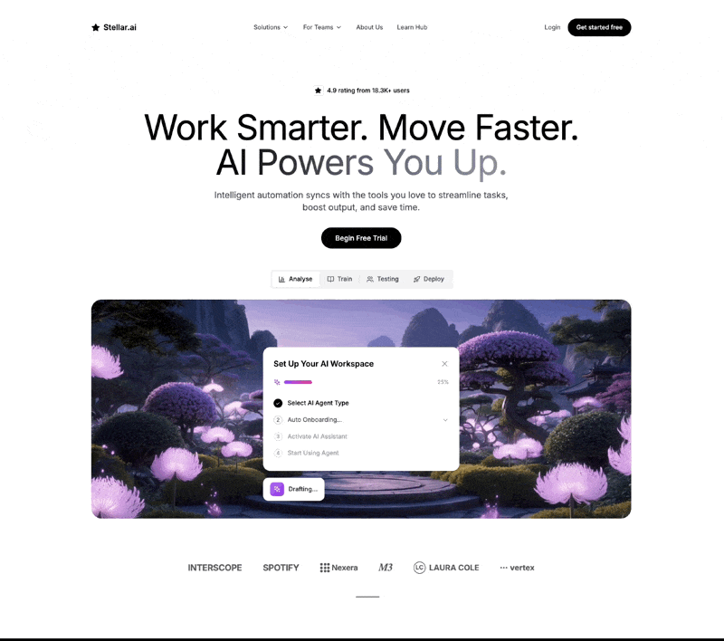 Stellar AI 网页预览