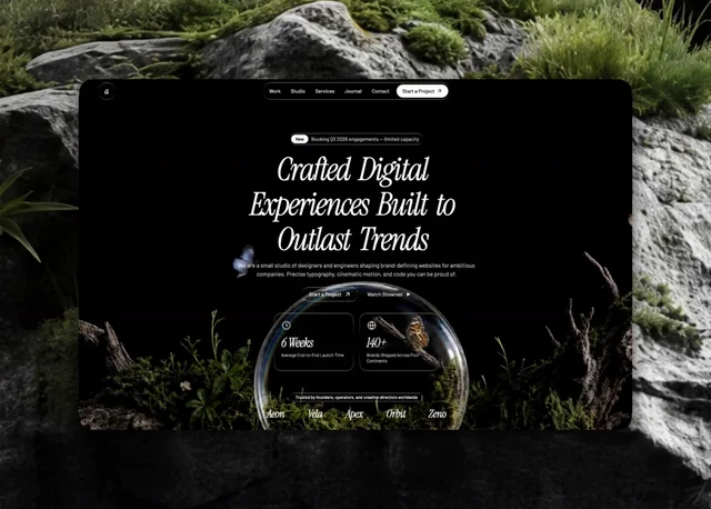 Digital Experiences 网页预览