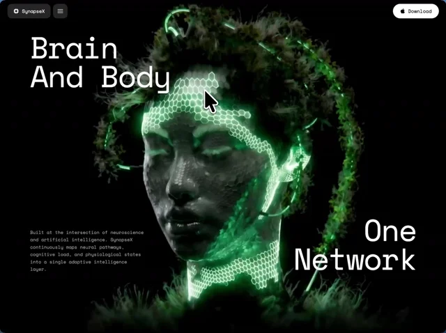 Neural Interface 网页预览