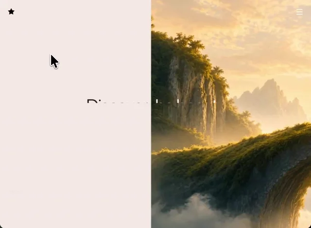 Scenic Travel 网页预览